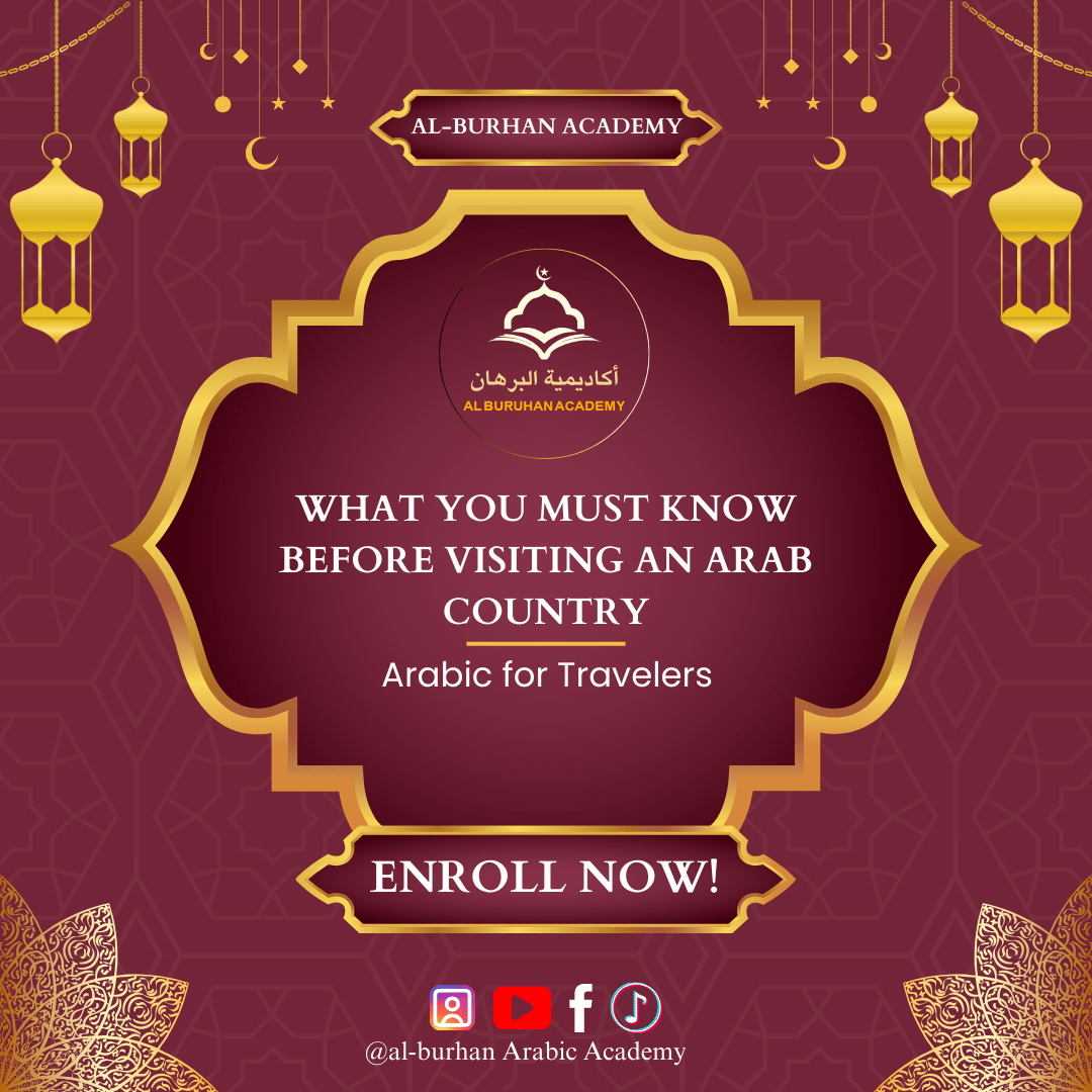 Arabic for Travelers: What You Must Know Before Visiting an Arab Country - Copy